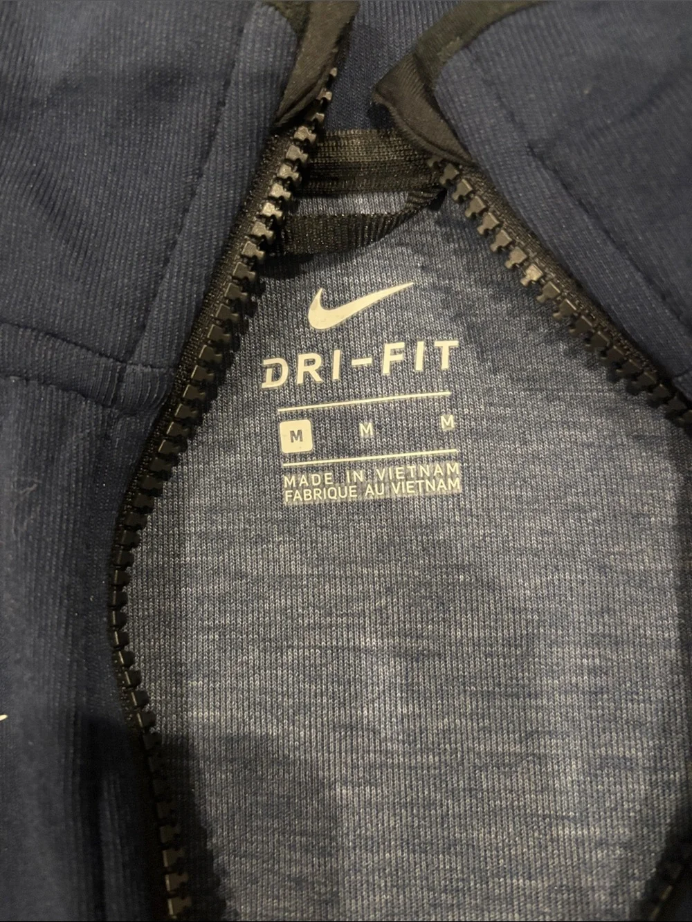 Nike boys zip up
